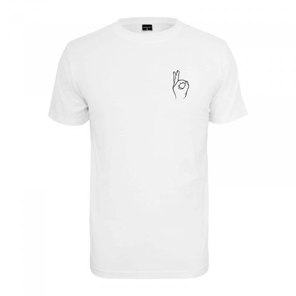 Tričko Urban Classics Easy Sign Tee White XS