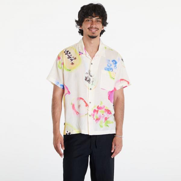 Košile OBEY Soft Fruits Woven Shirt Blush/ Multi M
