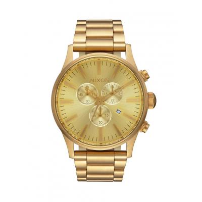 Nixon Sentry Chrono All Gold