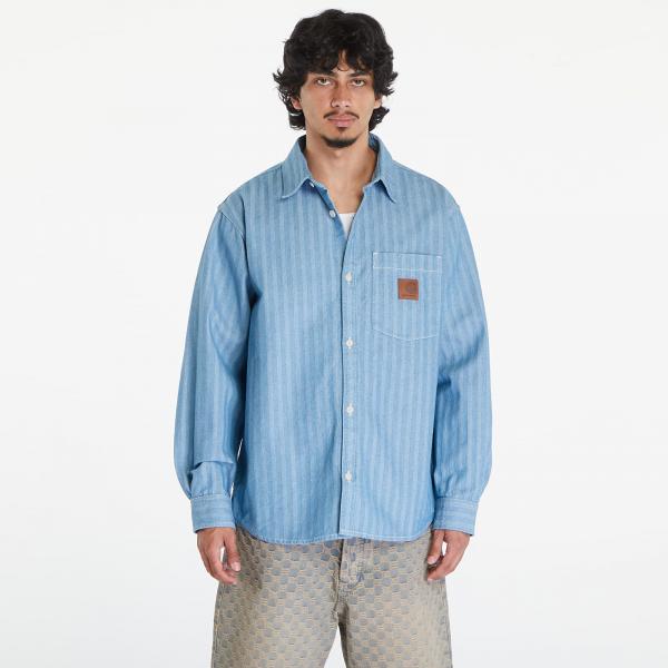 Bunda Carhartt WIP Menard Shirt Jacket UNISEX Blue Rinsed S