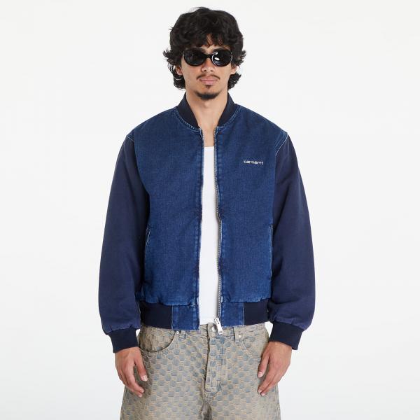 Bomber Carhartt WIP Paxon Bomber UNISEX Blue/ Dark Navy/ Stone Washed L