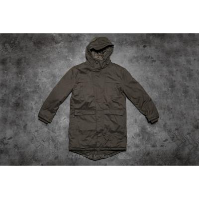 Urban Classics Cotton Peached Canvas Parka Olive
