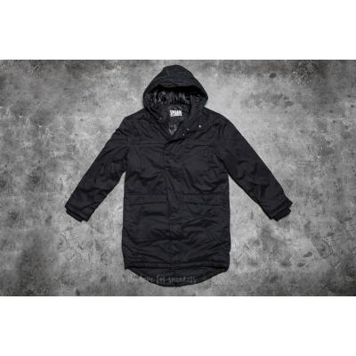 Urban Classics Cotton Peached Canvas Parka Black