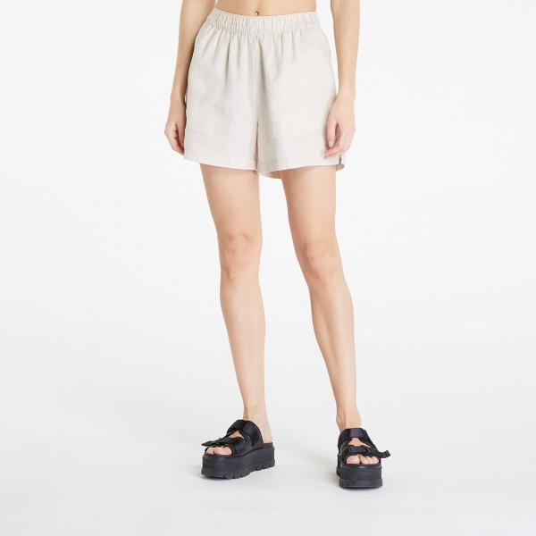 Šortky Urban Classics Ladies Linen Mixed Boxer Shorts Soft Seagrass L