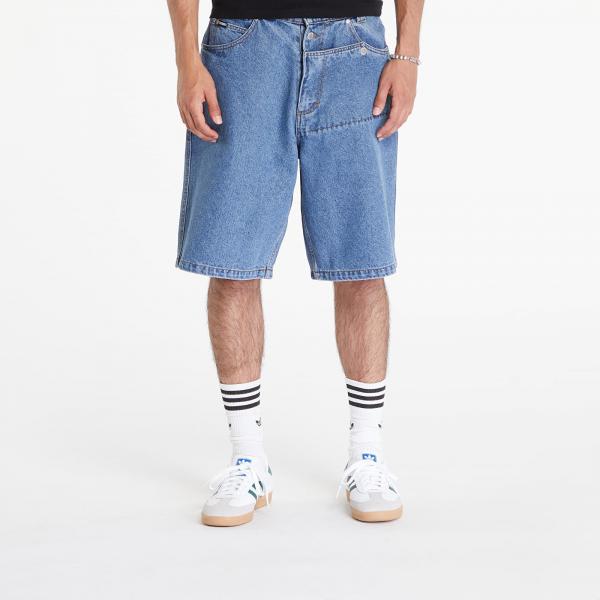 PLEASURES Collision Jorts Indigo 36
