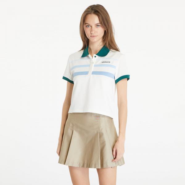 Tričko adidas '80S Slim Polo T-Shirt Off White XL