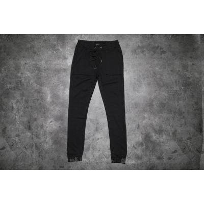 Urban Classics Ladies Fitted Slub Terry Pants Black