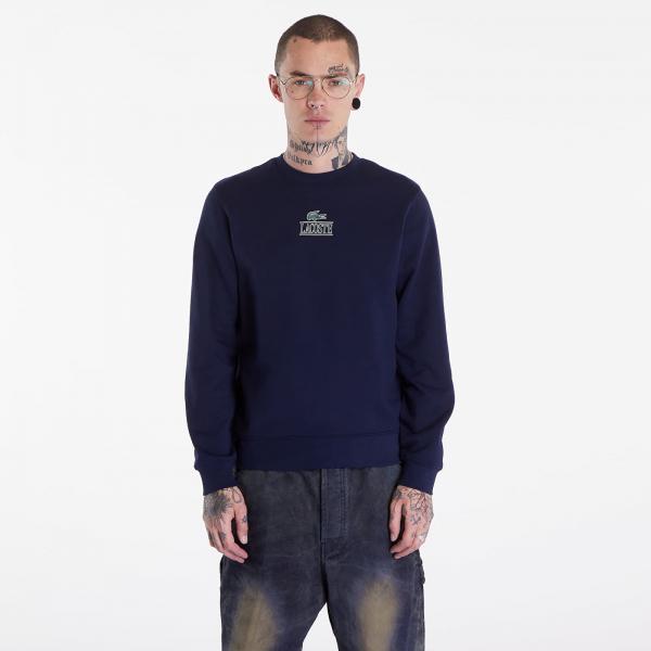 Mikina LACOSTE Men's Sweatshirt Navy Blue XL