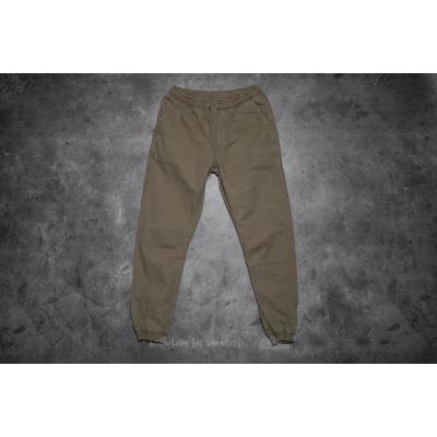 Urban Classics Washed Canvas Jogging Pants Olive
