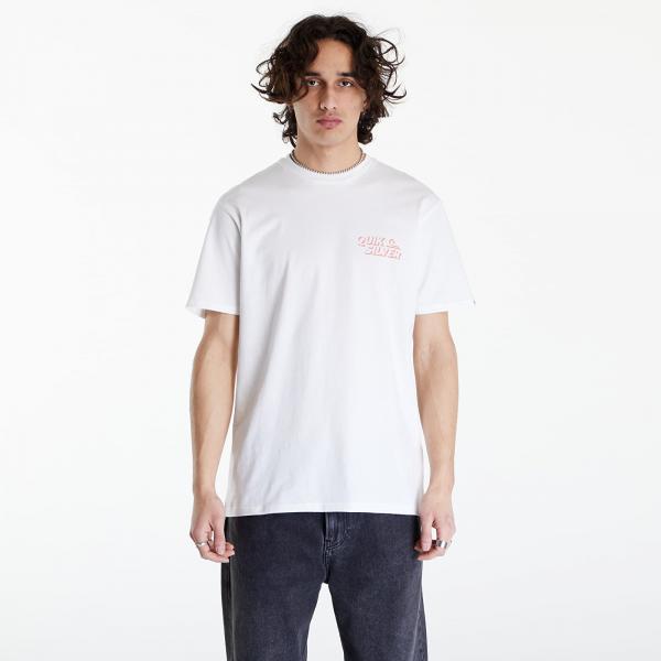 Tričko Quiksilver Shadow Knock White M