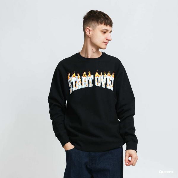 Mikina The Hundreds Start Over Crewneck Black XL
