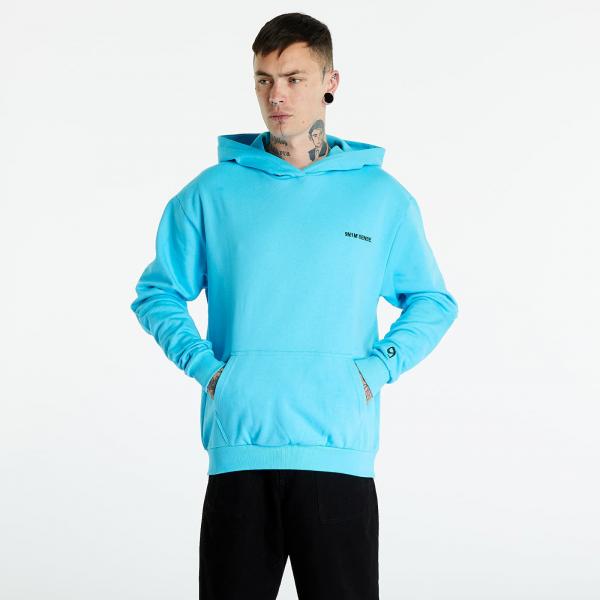 Mikina 9N1M SENSE. Sense Essential Hoody Aqua S
