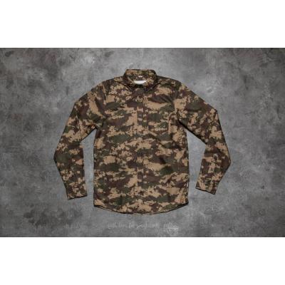 Carhartt WIP Camo Painted Shirt Camo Painted/ Green Rinsed