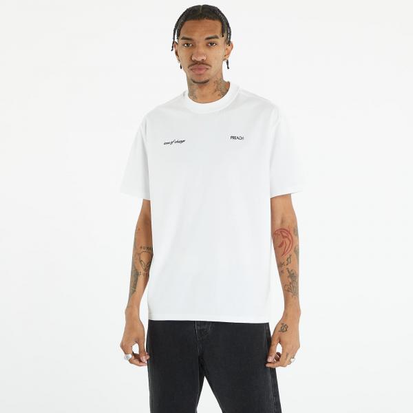 Tričko PREACH Relaxed Icon of Change T GOTS White L