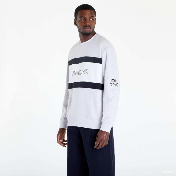 Mikina Parlez Sanderson Crew Neck Hether Grey L