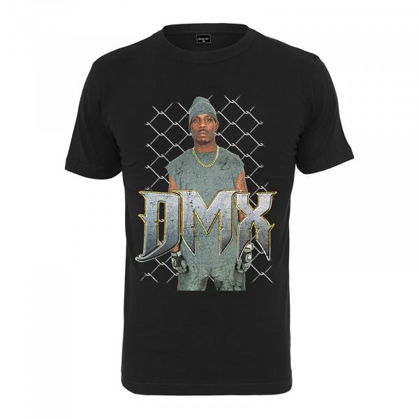Tričko Urban Classics DMX Fence Tee Black L