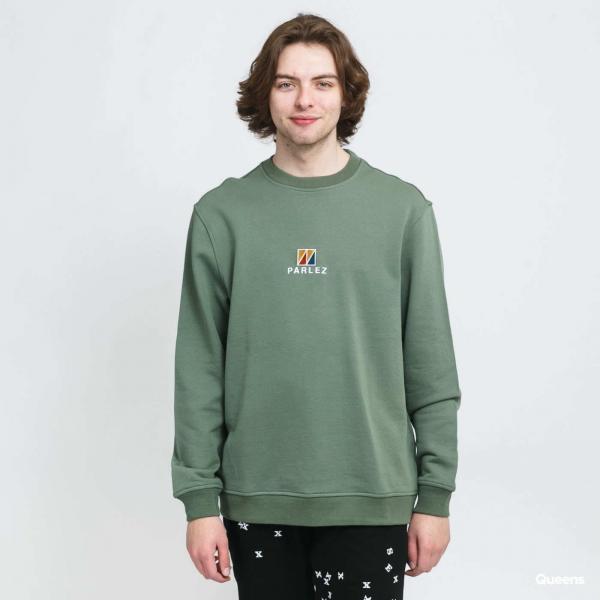Mikina Parlez Huzzar Pullover Olive L