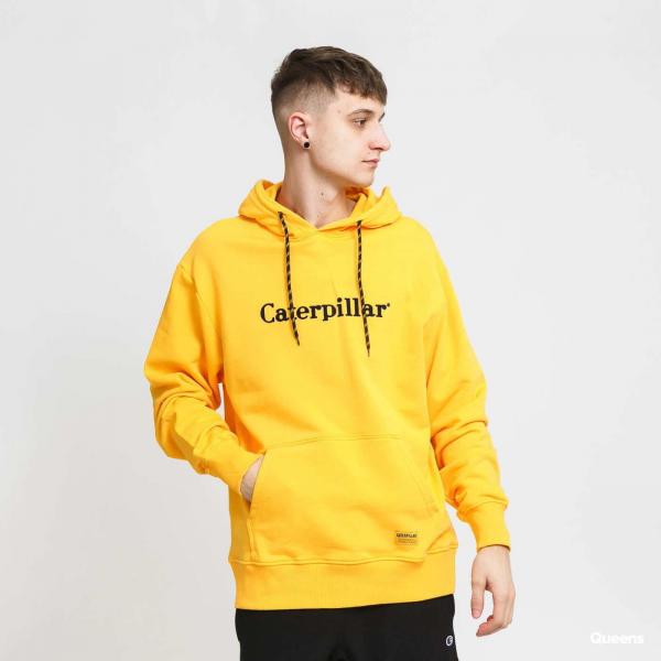 Mikina CATERPILLAR Classic Logo Hoodie Yellow S
