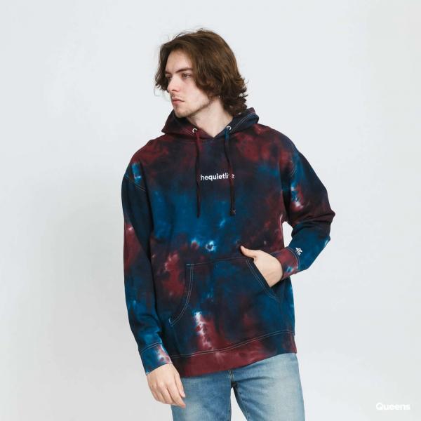 Mikina The Quiet Life Origin Embroidered Hoodie Black/ Navy/ Wine XL