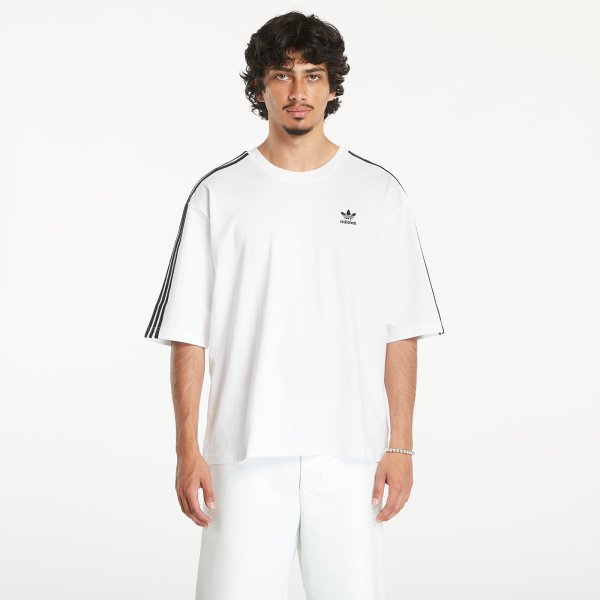 Tričko adidas Oversized Short Sleeve Tee White L