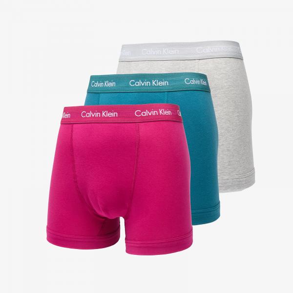 Boxerky Calvin Klein Cotton Stretch Classic Fit Trunk 3-Pack Multicolor S