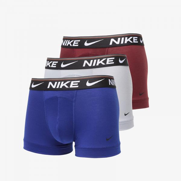 Boxerky Nike Dri-FIT Ultra Comfort Trunk 3-Pack Multicolor S