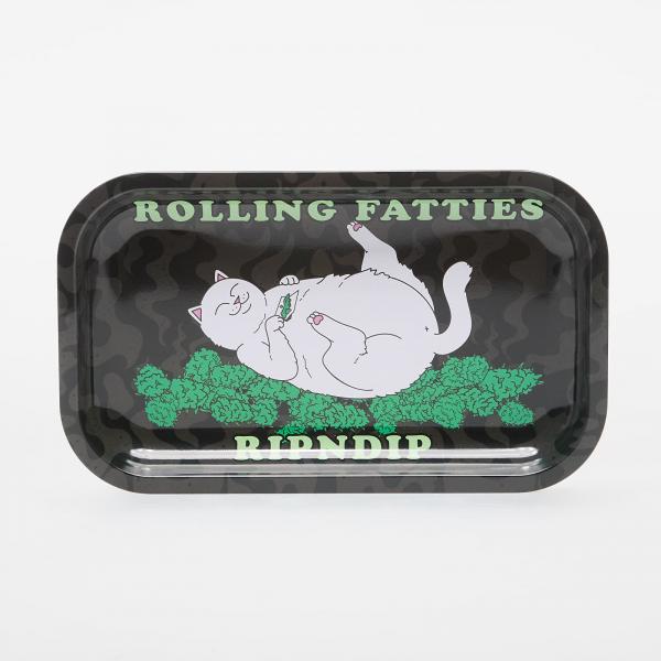 RIPNDIP Rolling Fatties Rolling Tray Black Universal