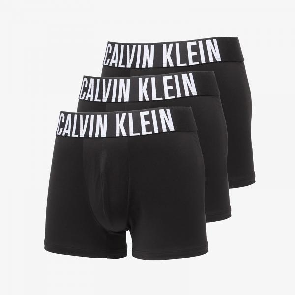 Boxerky Calvin Klein Intense Power Microfiber Trunk 3-Pack Black XXL