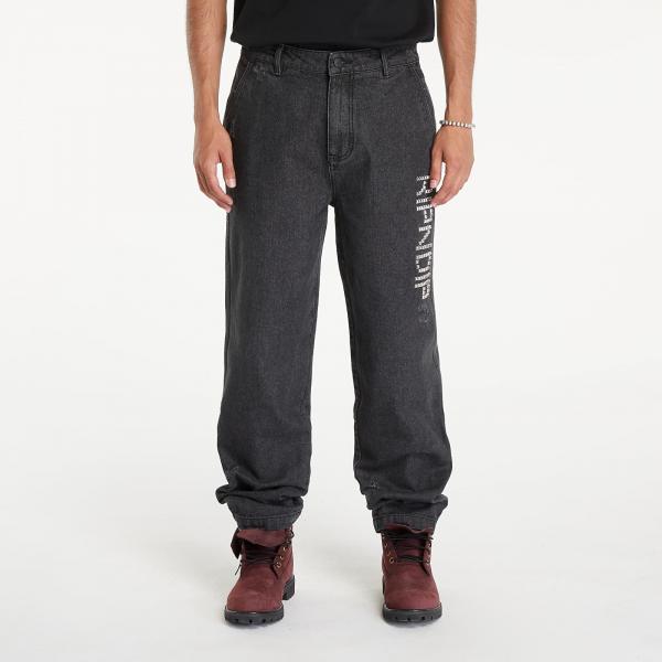 Džíny RIPNDIP Rockstar Distressed Denim Pants Black XS
