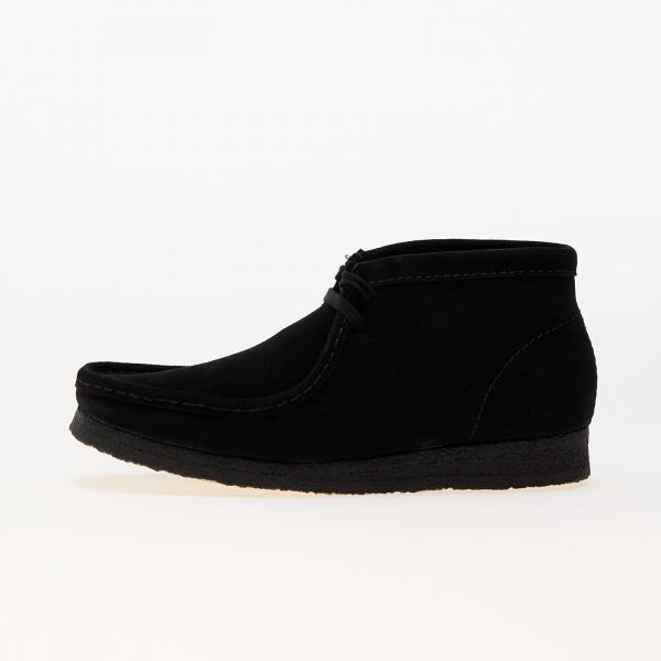 Clarks Originals Wallabee Boot Black Sde 6