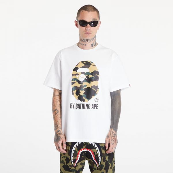 Tričko A BATHING APE 1St Camo By Bathing Ape Short Sleeve Tee White L