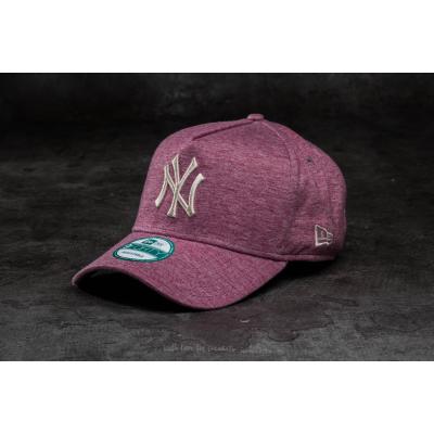 New Era Cap 9Forty Adjustable Major League Baseball Jersey Flock New York Yankees Cap Maroon