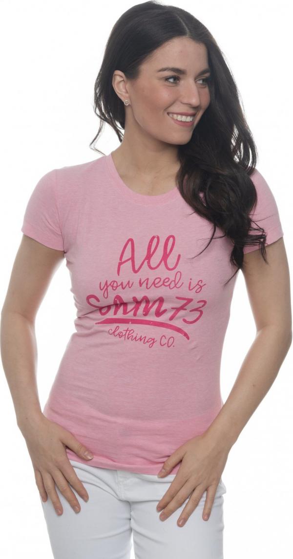 SAM 73 Dámské triko KYRINA Růžová XXS
