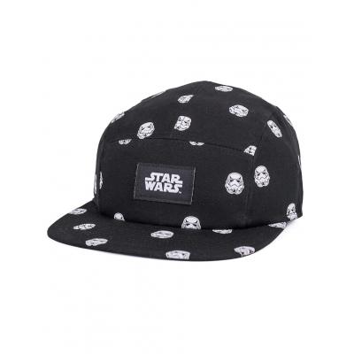 Kšiltovka Dedicated Star Wars 5 Panel Trooper Head Black