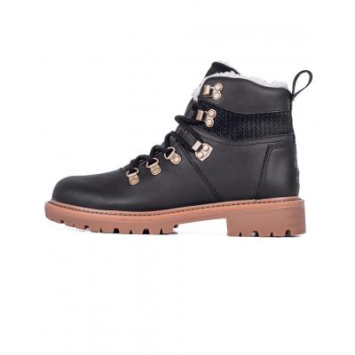 Boty Toms Summit Black Leather