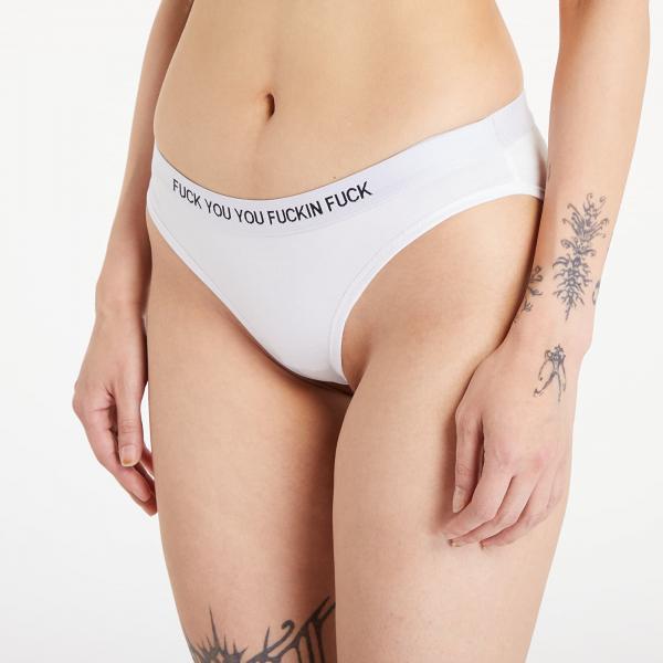 Kalhotky RIPNDIP Fuckin Fuck Panties White L