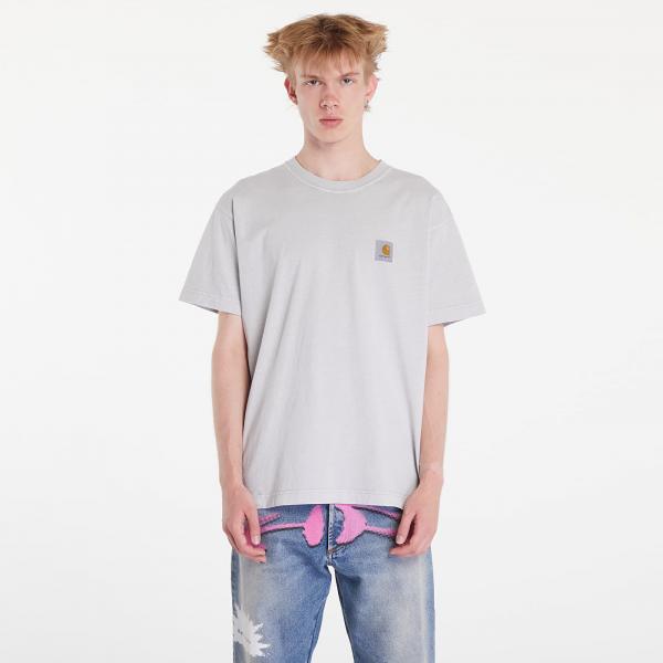 Tričko Carhartt WIP Nelson Short Sleeve T-Shirt UNISEX Sonic Silver S