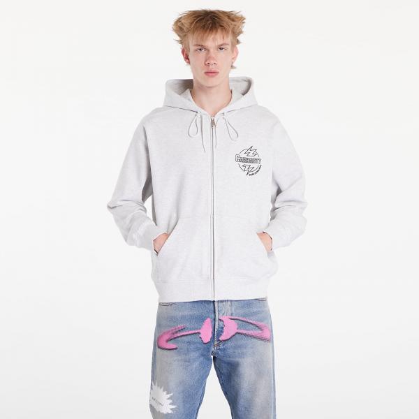 Mikina Carhartt WIP Ablaze Hoodie UNISEX Ash Heather/ Black L