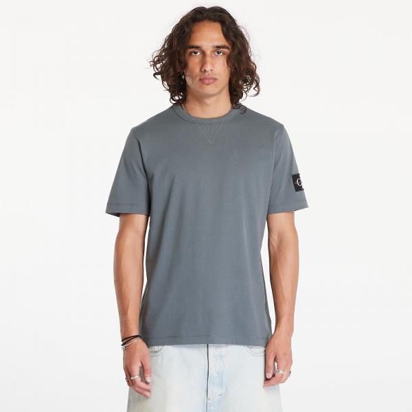 Tričko Calvin Klein Jeans Cotton Badge T-Shirt Endless Grey S
