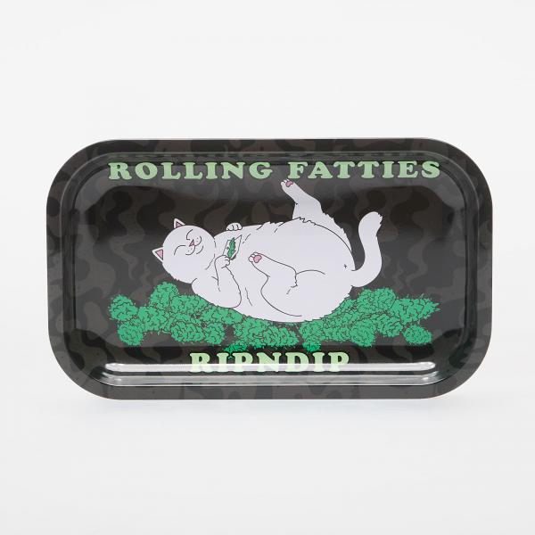 RIPNDIP Rolling Fatties Rolling Tray Black Universal