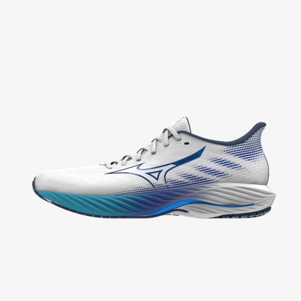 Tenisky Mizuno Wave Rider 28 White/ Estate Blue/ Mugen Blue EUR 45