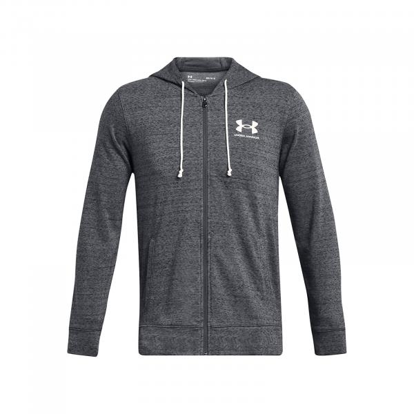 Mikina Under Armour Rival Terry LC FZ Gray M