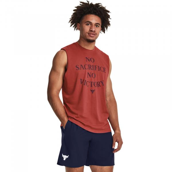 Under Armour Pjt Rock SMS SL Tank Red S