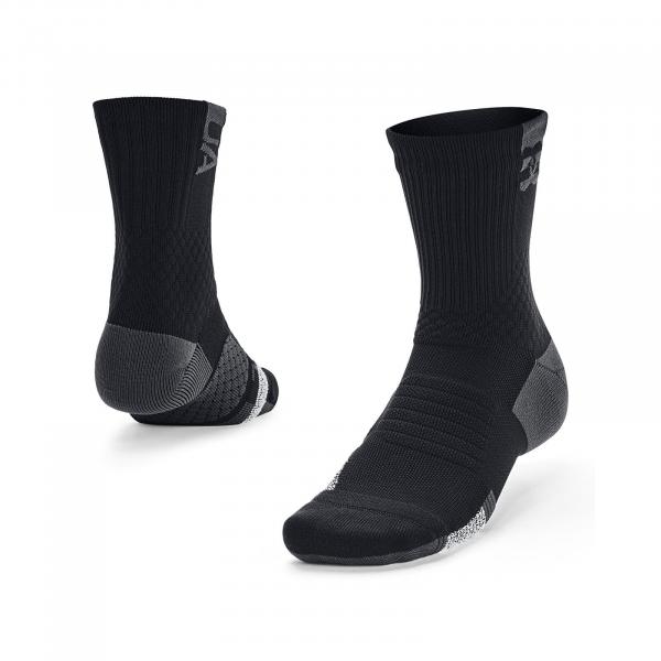 Ponožky Under Armour AD Playmaker 1-Pack Mid Black XL