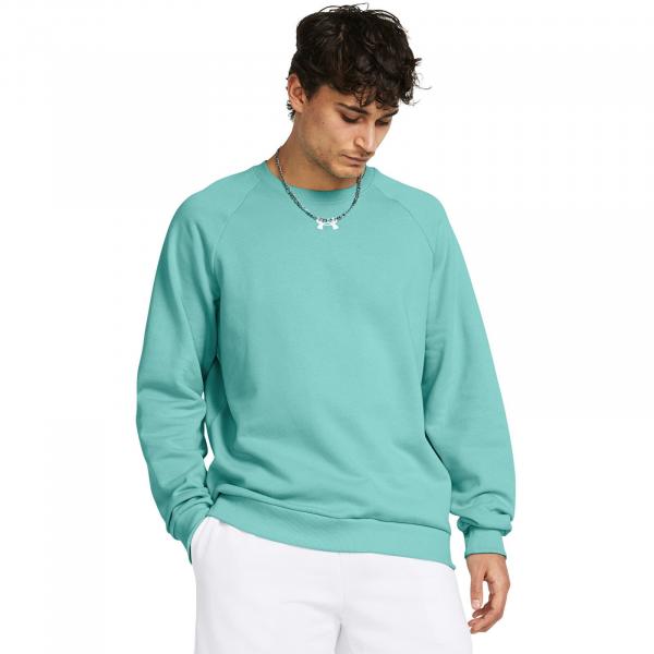 Mikina Under Armour Rival Fleece Crew Green XL