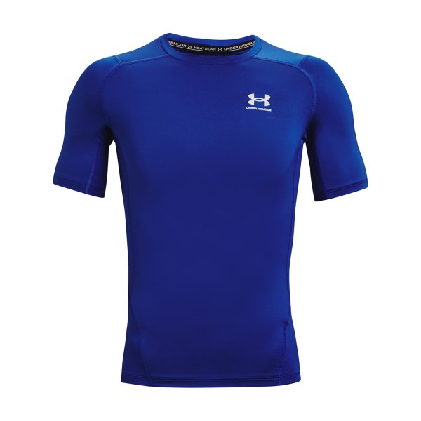 Tričko Under Armour Hg Armour Comp SS Royal/ White XL