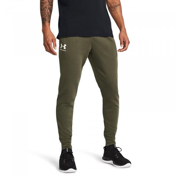 Tepláky Under Armour Rival Terry Jogger Green XXL