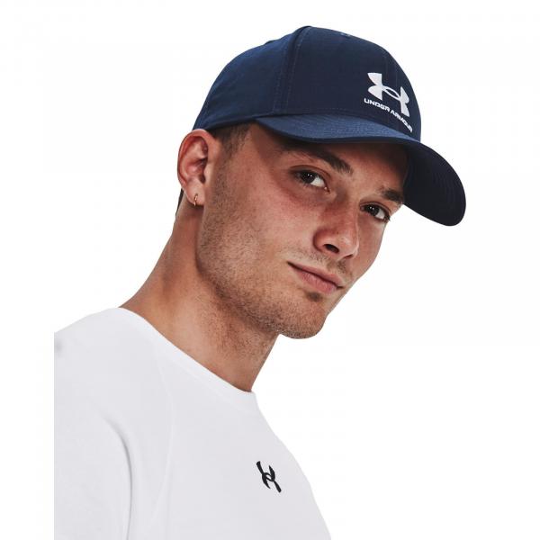 Kšiltovka Under Armour Mens Branded Lockup Adj Blue Universal