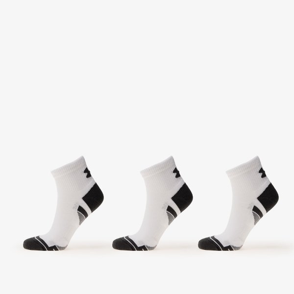 Ponožky Under Armour Performance Tech 3-Pack Qtr White L