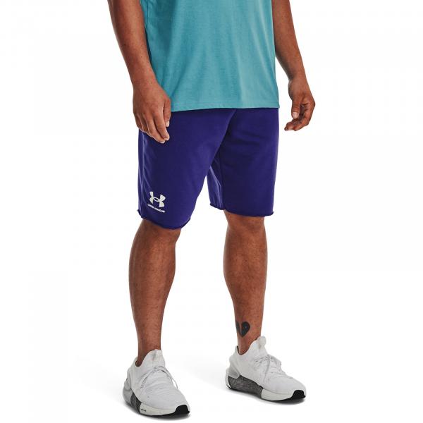 Under Armour RIVAL TERRY SHORT Blue M